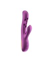 Gem vibromasseur rabbit avec capteurs de pression et application Violet