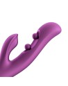 Gem vibromasseur rabbit avec capteurs de pression et application Violet