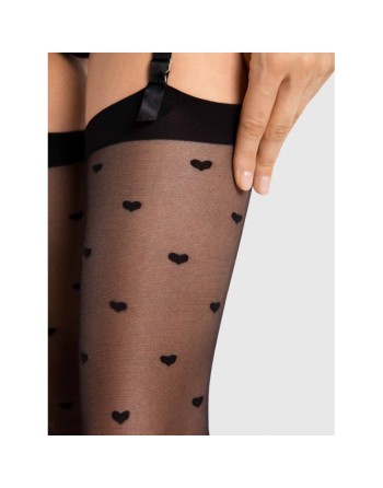 Love booster Bas 15 DEN - Noir