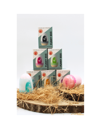 Gaine Masturbatrice Réutilisable FUNNY EGG – Design Réaliste Anus