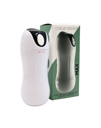 MAX – Masturbateur à Vibrations  Succion Contrôlée USB