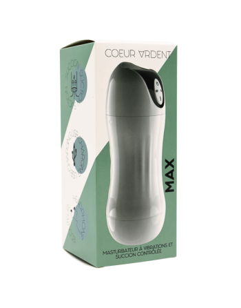 MAX – Masturbateur à Vibrations  Succion Contrôlée USB