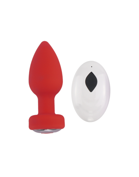 Plug Anal Vibrant Télécommandé SHAKY Rouge