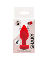 Plug Anal Vibrant Télécommandé SHAKY Rouge