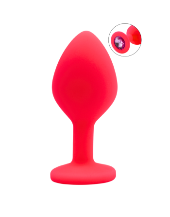 Plug bijou rose Medium PINKY 