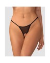 Zaliya string ouvert noir