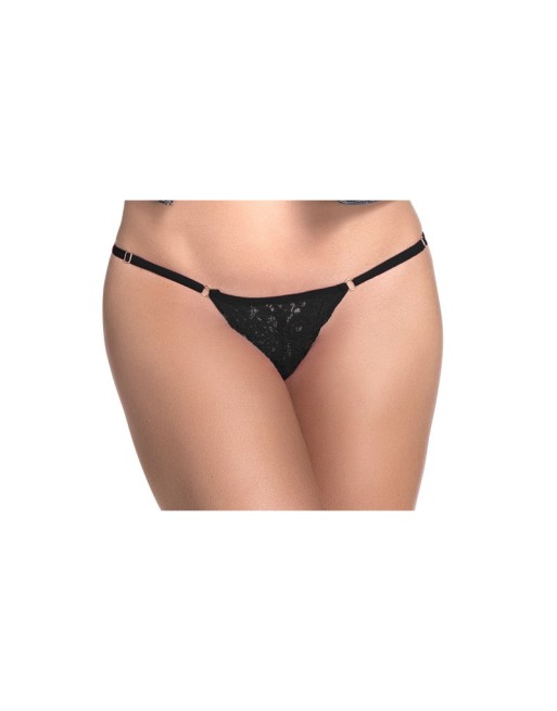 String dentelle noire 