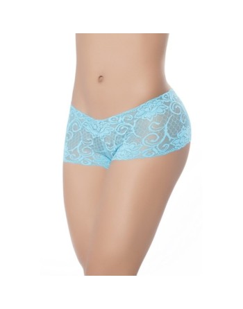 Boyshort dentelle Turquoise 