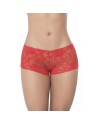 Boyshort dentelle Rouge 