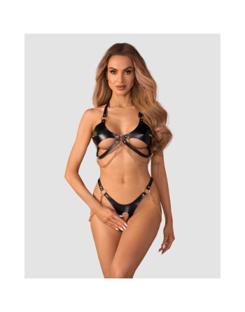 Anyya ensemble ouvert 2 pièces - Noir