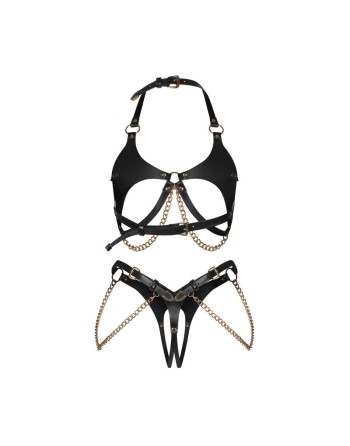 Anyya ensemble ouvert 2 pièces - Noir