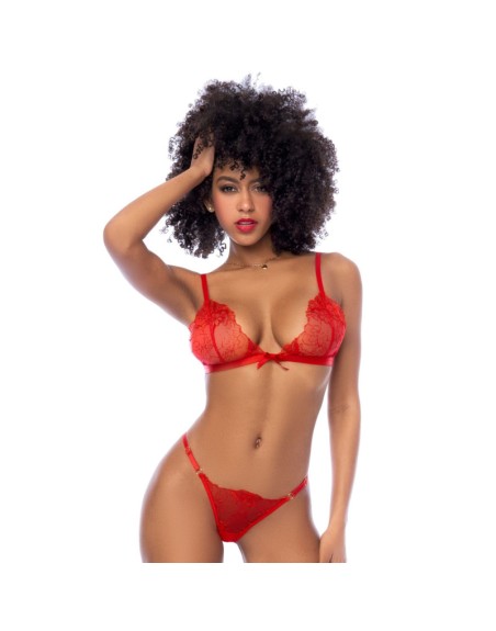 Ensemble 2 pièces rouge 