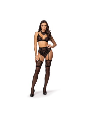Cristalyn ensemble lingerie - Noir