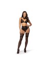 Cristalyn ensemble lingerie - Noir