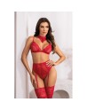 Cristalyn ensemble lingerie - Cherry