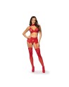 Velvet sin ensemble lingerie - Cherry