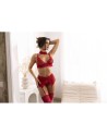 Velvet sin ensemble lingerie - Cherry