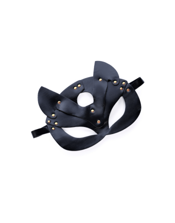 Masque félin en faux cuir - Mapalé