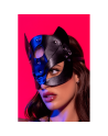 Masque félin en faux cuir - Mapalé