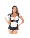 Costume sexy soubrette 3 pièces 