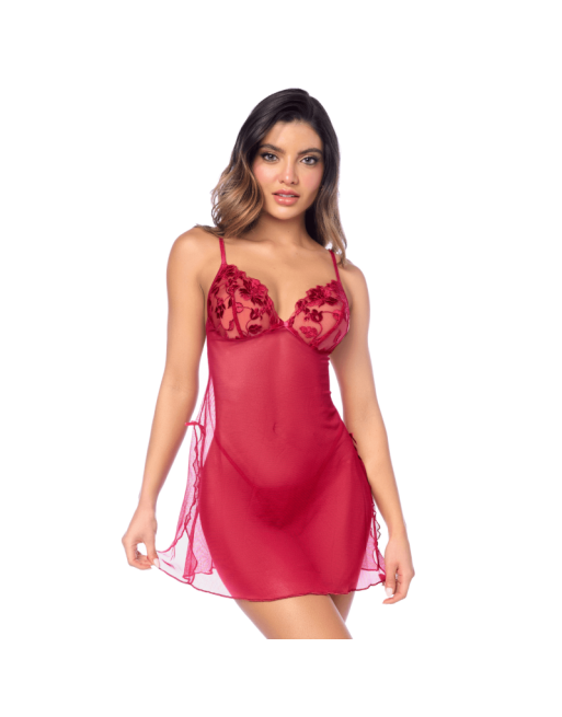 Babydoll Mapalé romantique avec string 