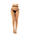 Collant large maille noire 