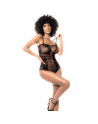 Body résille noire 