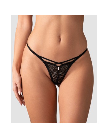 Iliosa string - Noir