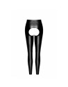 F304 Leggings Taboo wetlook avec entrejambe et fesses ouvertes