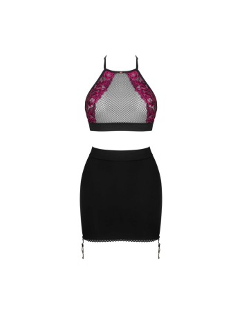 Rosenty ensemble Top et Jupe - Noir