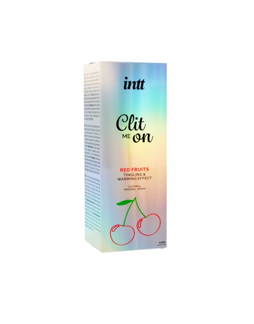 Clit me on red fruits - Vibrateur liquide en spray pour le clitoris