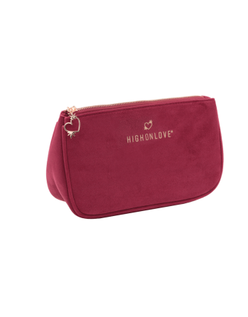 Pochette en velours High On Love