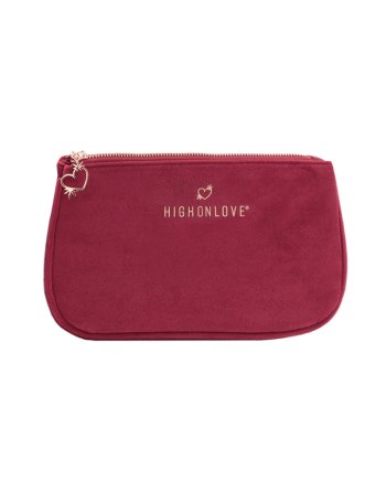 Pochette en velours High On Love
