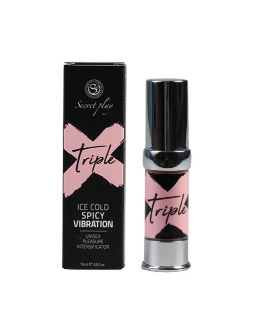 Plaisir Intensifiant - Triple X Unisex 3en1 Plaisir Intensifiant - Triple X Unisex 3en1