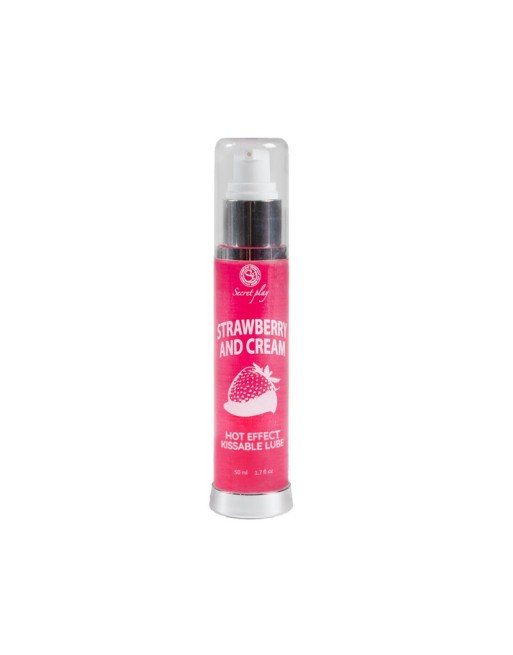 Lubrifiant effet chaud Fraise 50ml 3538 Lubrifiant effet chaud Fraise 50ml 3538