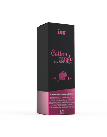 Massage gel Barbe à papa - Gel embrassable