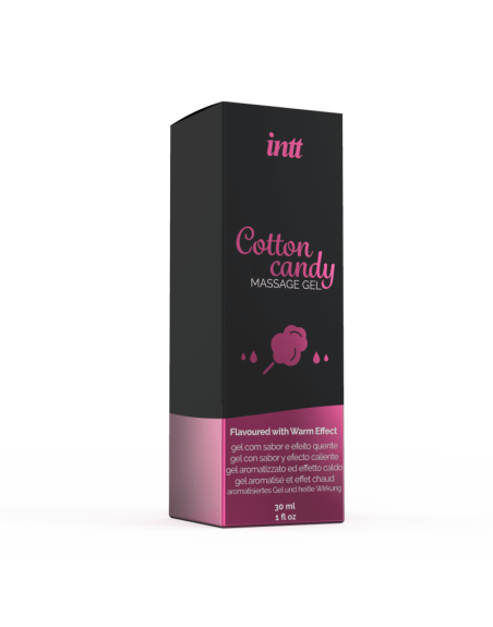 Massage gel Barbe à papa - Gel embrassable