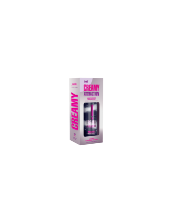 Creamy attraction - Crème et gel de massage embrassable à la mûre