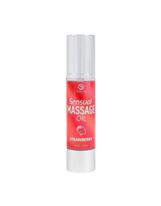 Huile de massage fraise 50 ml Huile de massage fraise 50 ml