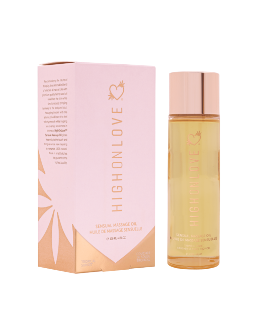 Huile de massage luxueuse Couché de soleil tropical - 120 ml Huile de massage luxueuse Couché de soleil tropical - 120 ml