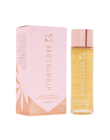 Huile de massage luxueuse Chocolat blanc décadent - 120 ml