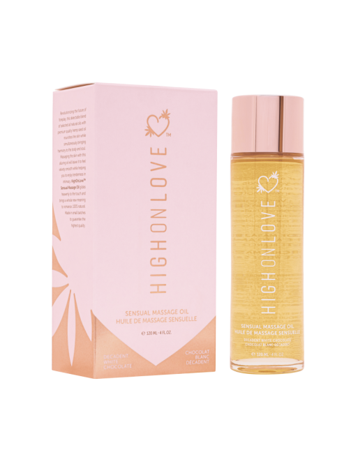 Huile de massage luxueuse Chocolat blanc décadent - 120 ml Huile de massage luxueuse Chocolat blanc décadent - 120 ml