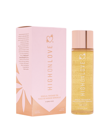 Huile de massage luxueuse Martini au Litchi - 120 ml