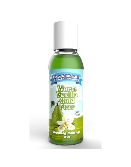 Huile chauffante V et M Vanille Poire - 50 ml Huile chauffante V et M Vanille Poire - 50 ml