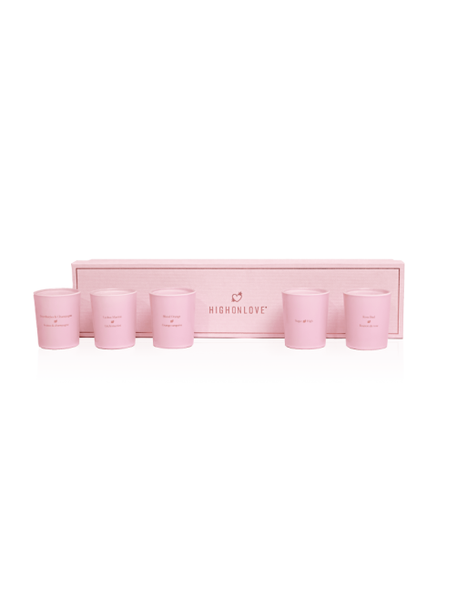 Collection de minis bougies pour massage Collection de minis bougies pour massage