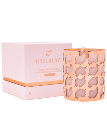 Bougie de massage à l'huile de graines de Chanvre - 250 ml