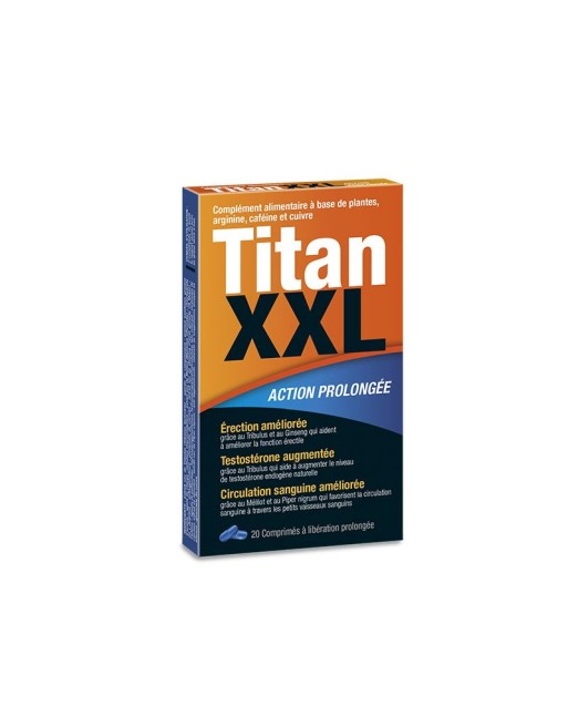 Titan XXL Homme - 20 gélules Titan XXL Homme - 20 gélules