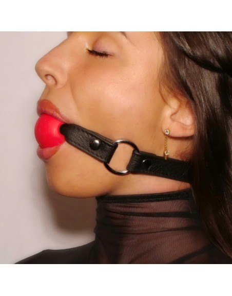 Baillon boule Noir boule rouge