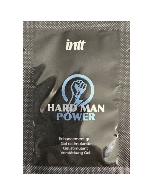 Echantillon Hard man power - Puissant gel d'excitation pour lui 2ml
