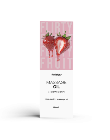 Huile de massage haute qualité - Fraise 250ml